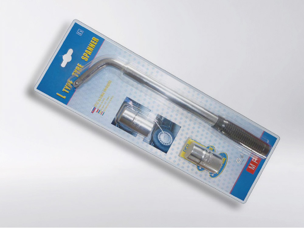 Extendable lug wrench(double blister packing)