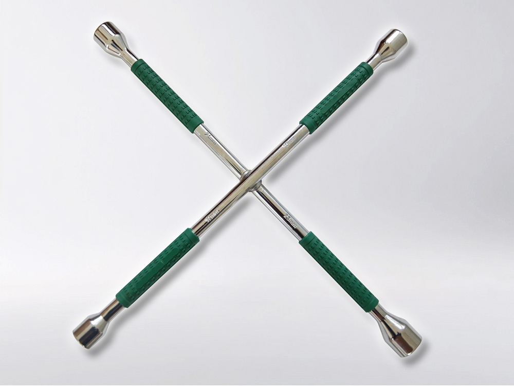 Cross Rim Wrench（Plastic Handle）