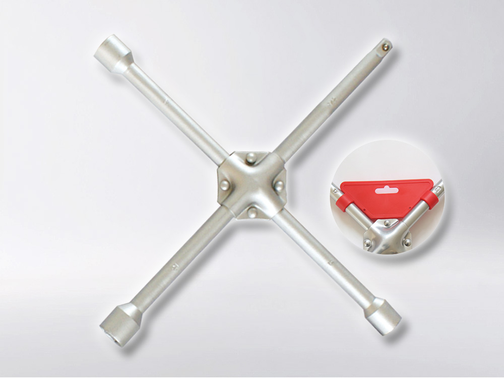 Cross rim wrench（iron pad）