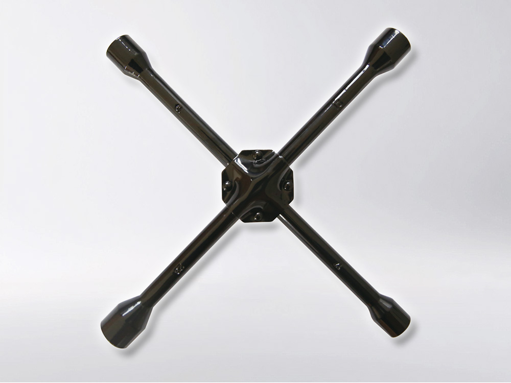 Cross rim wrench（iron pad）